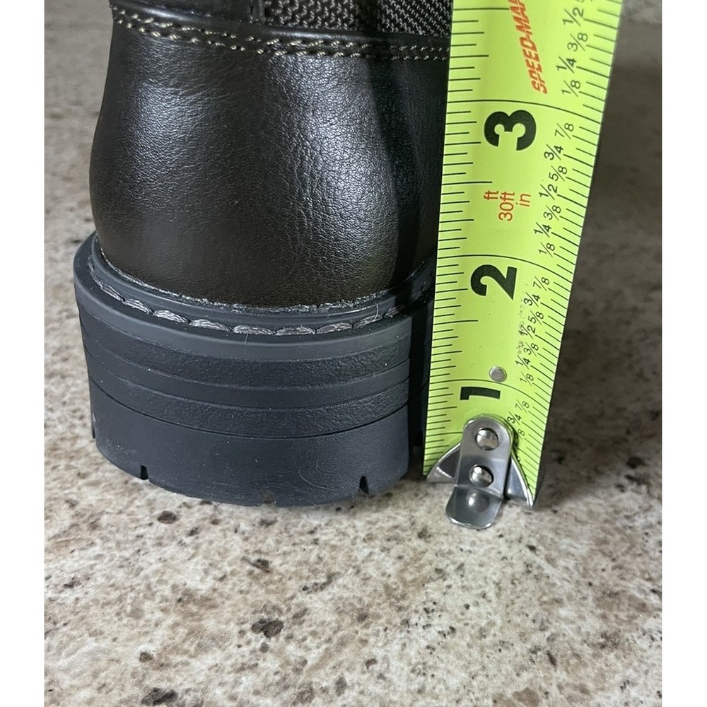 Cliffs by White Mountain Women's Sz 6.5M Brown Fabric Maximal 6.5" Combat Boot - Picture 6 of 7